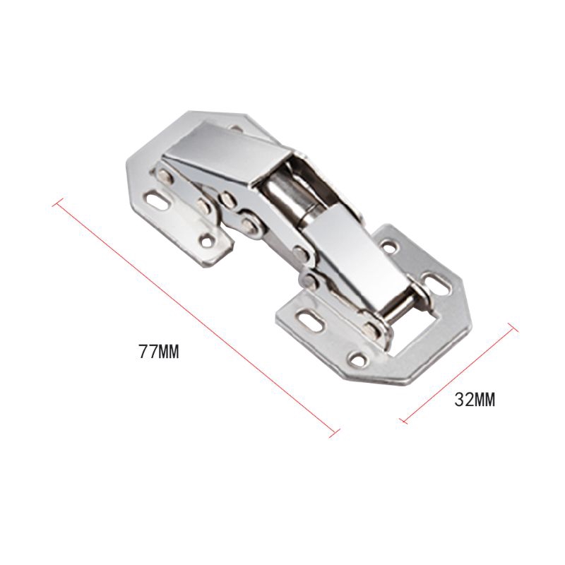Bản lề cửa tủ không khoan hình cầu 3" cho tủ chén