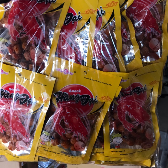 Sỉ bịch snack TÔM TRỨNG Hằng Đại