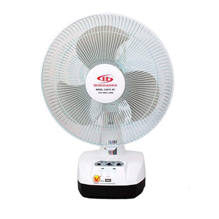 QUẠT SẠC TÍCH ĐIỆN HONJIANDA FL 301 LED