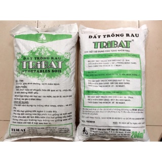 Đất sạch dinh dưỡng chuyên trồng rau Tribat 20dm3 (10kg)