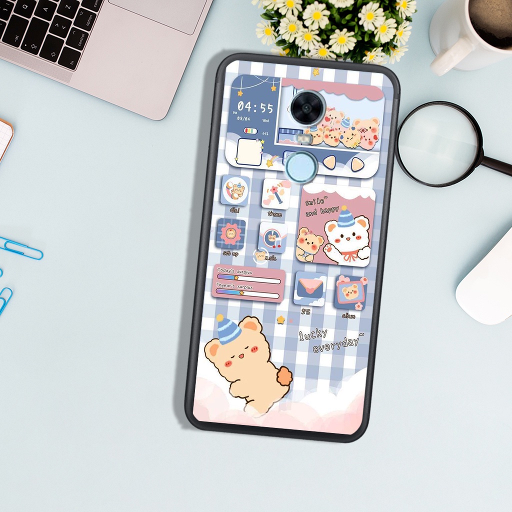 ỐP LƯNG  XIAOMI REMDI 5 - REDMI 5 PLUS ,IN HÌNH GẤU BEAR DỄ THƯƠNG, BỀN ĐẸP.