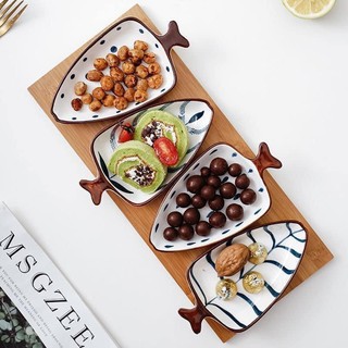Set đĩa gia vị kiểu nhật đĩa đựng hạt đồ ăn vặt khay đựng mứt kẹo cao cấp