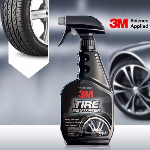 BẢO DƯỠNG CAO SU LỐP VỎ XE 3M™ TIRE RESTORER 473ML LONGVURESINSHOP