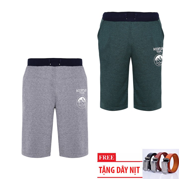 Combo 2 Quần Short Nam Lưng Thun TGCC Fashion CQS24 Tặng Dây Nịt ⭐TOP 1⭐