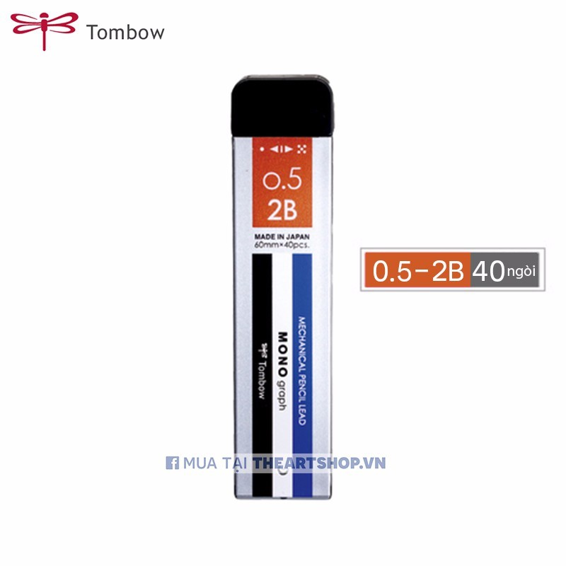 Ngòi chì cho chì bấm MONO Graph, 40 ngòi/tuýp