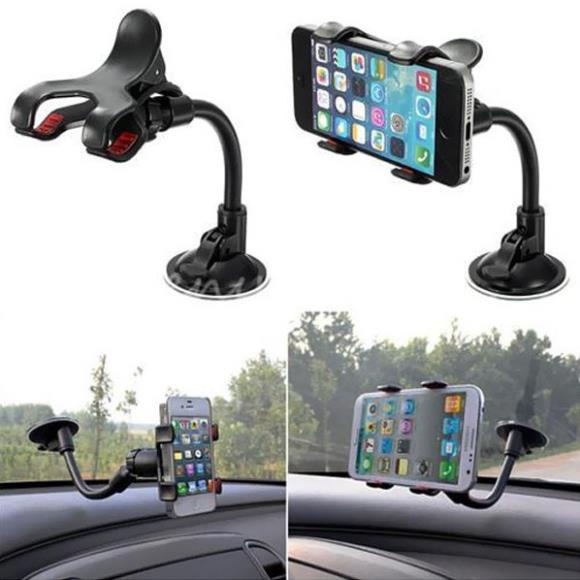XịnRẻ Đế Hít Khỉ Kẹp Điện Thoại Ô Tô Holder Hít Mọi Bề Mặt Phẳng Siêu Chắc - Giá Đỡ Đế Hít Đuôi Khỉ Xe Hơi