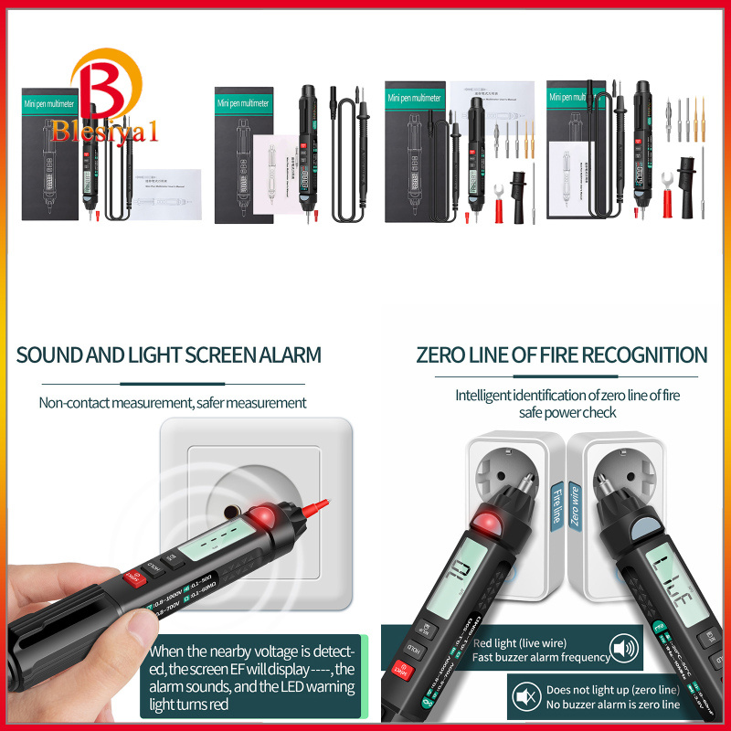 Bút Thử Điện Blesiya1 Đa Năng 6000 Counts Ac / Dc