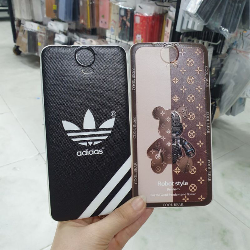 Ốp lưng HTC E9 Plus dẻo hình gấu Adidas siêu đẹp