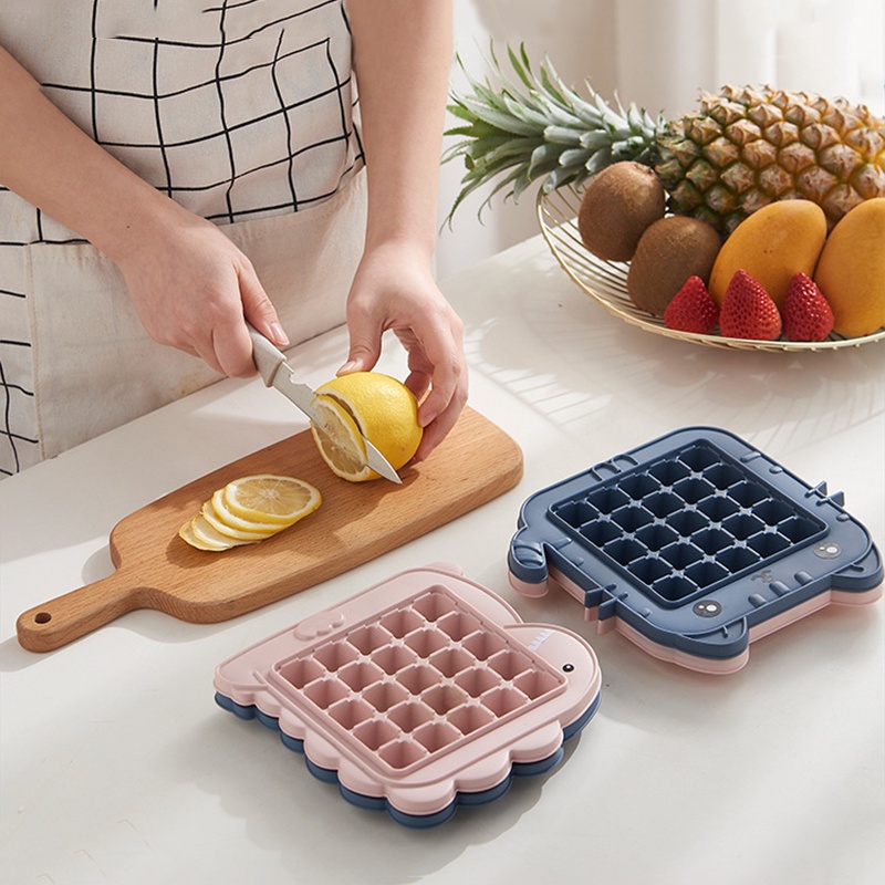 Khuôn Silicone Làm Bánh Kẹo Chống Dính 25 Ngăn
