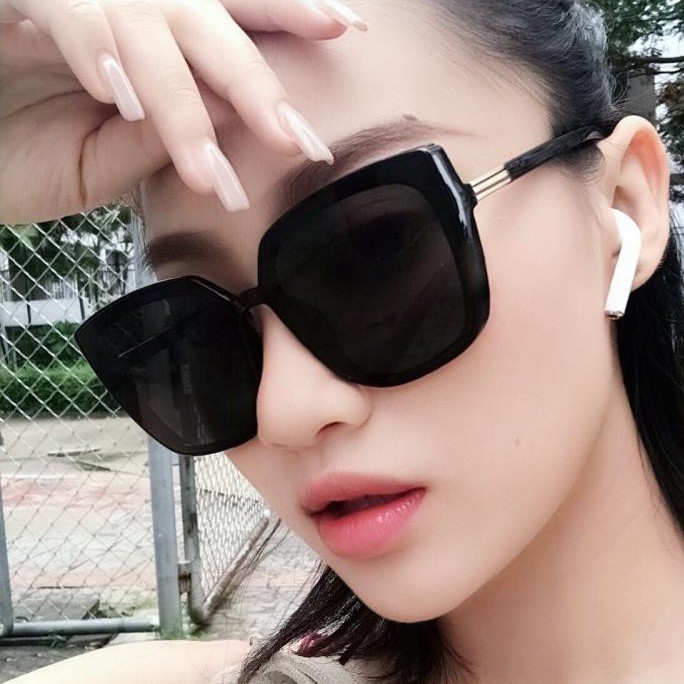 Kính râm nữ K10 xu hướng châu Âu và Mỹ  retro 2021 mới kính mát đi ngoài trời lái xe phong cách thời trang