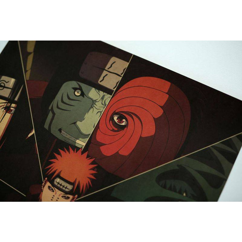 Áp phích in hình anime Naruto 50.5x35cm