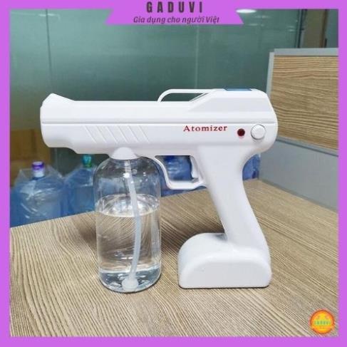 Súng Phun Khử Khuẩn Nano Máy Phun Xịt Khử Khuẩn Phòng Chống Dịch Hồng Ngoại Bình Chứa 800ml GADUVI [BẢO HÀNH 12 THÁNG]