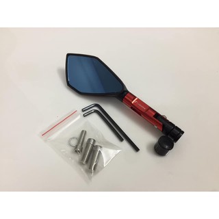 Cặp kính chiếu hậu Rizoma 5 góc (đỏ - 1 cặp)