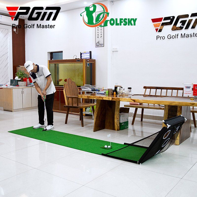 Thảm tập Putting kết hợp tập Chipping golf PGM