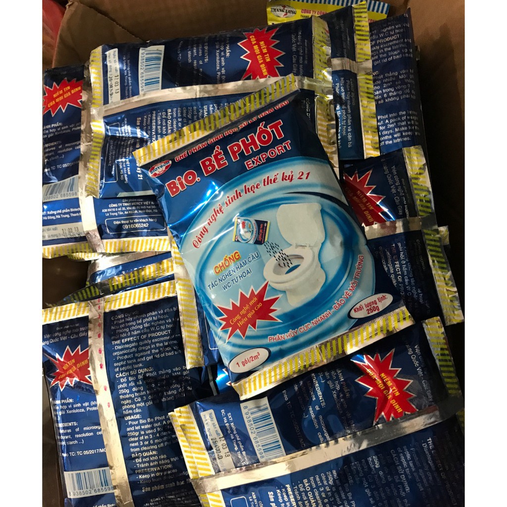 túi tiêu bồn cầu , thông tắc cống 250g[Giảm giá sốc]