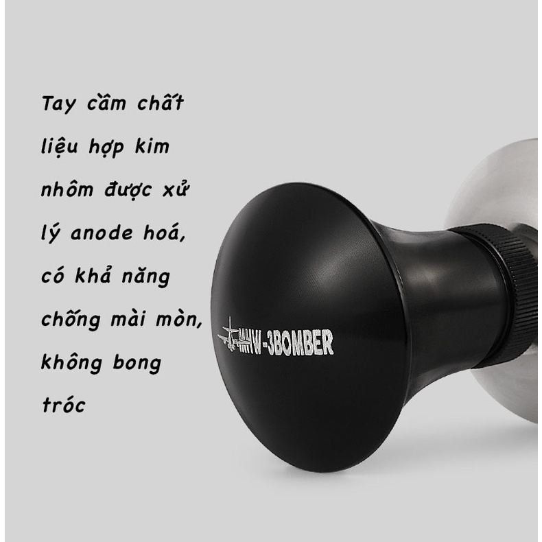 Tamper Nén Cà Phê Trợ Lực 58.35mm MHW-3Bomber
