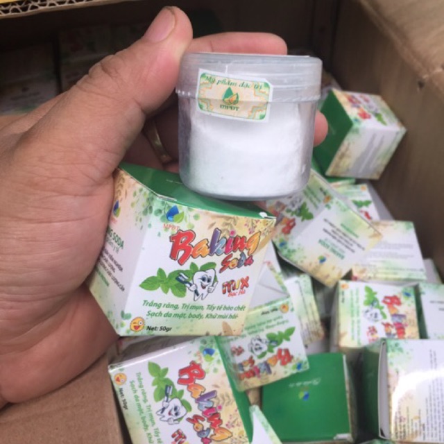 baking soda bạc hà mẫu mới