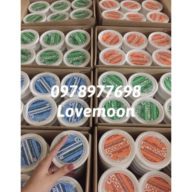 Bột trắng răng Nga