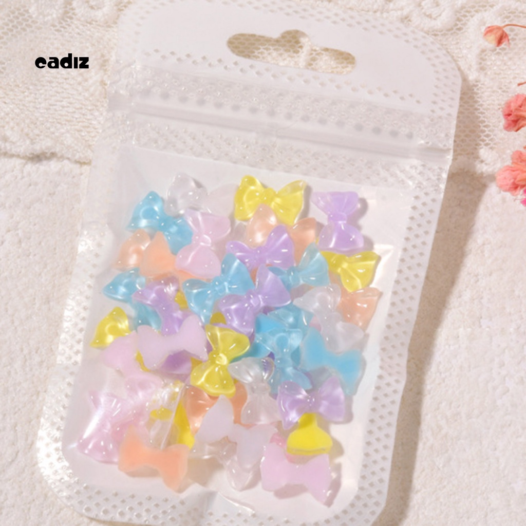 Nơ 3D Đính Móng Tay Trang Trí