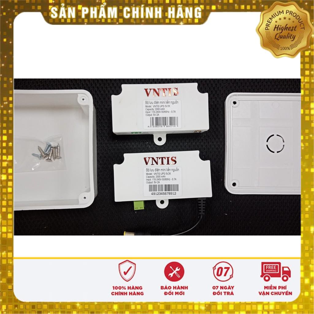 Bộ lưu điện mini liền nguồn VNTIS 5v-2A |bộ lưu điện|bộ lưu điện camera|bộ lưu điện ups|bo luu dien