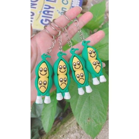 Móc chìa khoá đỗ mặt cười mặt mếu | BigBuy360 - bigbuy360.vn