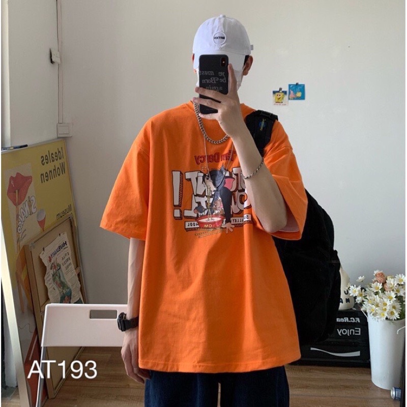 Áo Thun Nam Nữ VN CLO in hình chuột - AT193