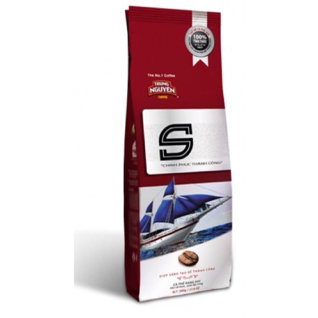 Cafe pha phin Trung Nguyên chinh phục S túi 500g