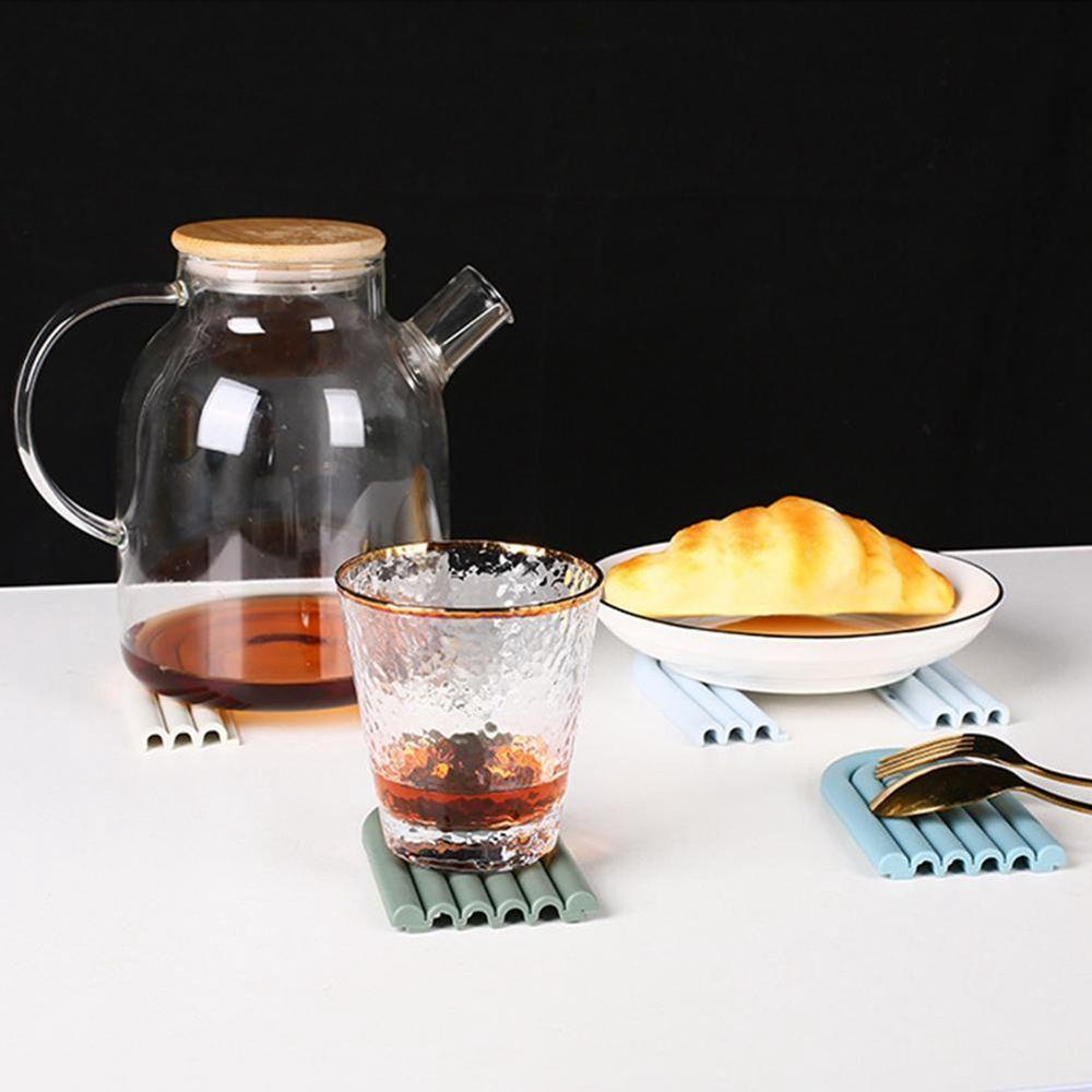 Đế Lót Ly Silicone Chống Trượt Phong Cách Bắc Âu