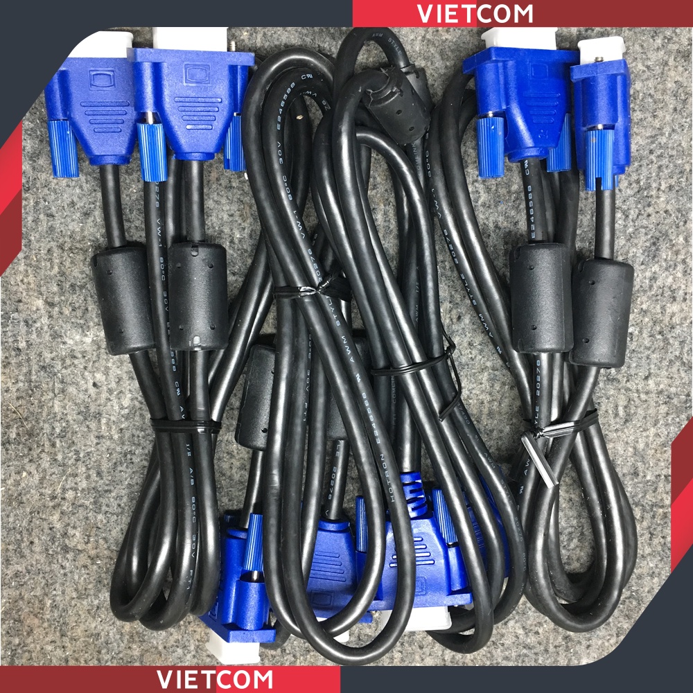 Cáp VGA, Dây VGA - Cách phân biết hàng Real/Fake - Cáp Xịn Bóc Màn Hình Mới