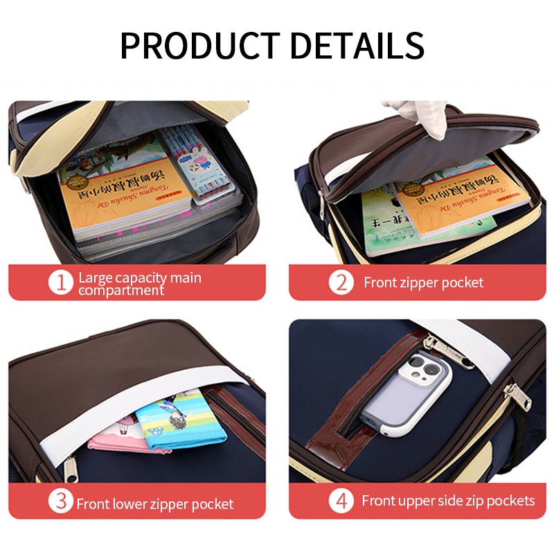 Ba Lô Đi Học Thiết Kế Đơn Giản Xinh Xắn Cho Bé Mẫu Giáo