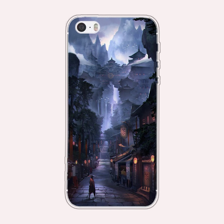 Ốp Điện Thoại Silicone Mềm Chống Rơi In Họa Tiết A32 Cho Apple Iphone 4 / 4s / 5 / 5s / se 2016