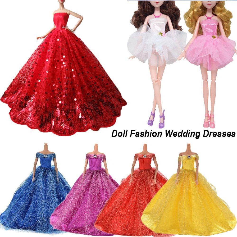 Đầm Cưới Cho Búp Bê 2021