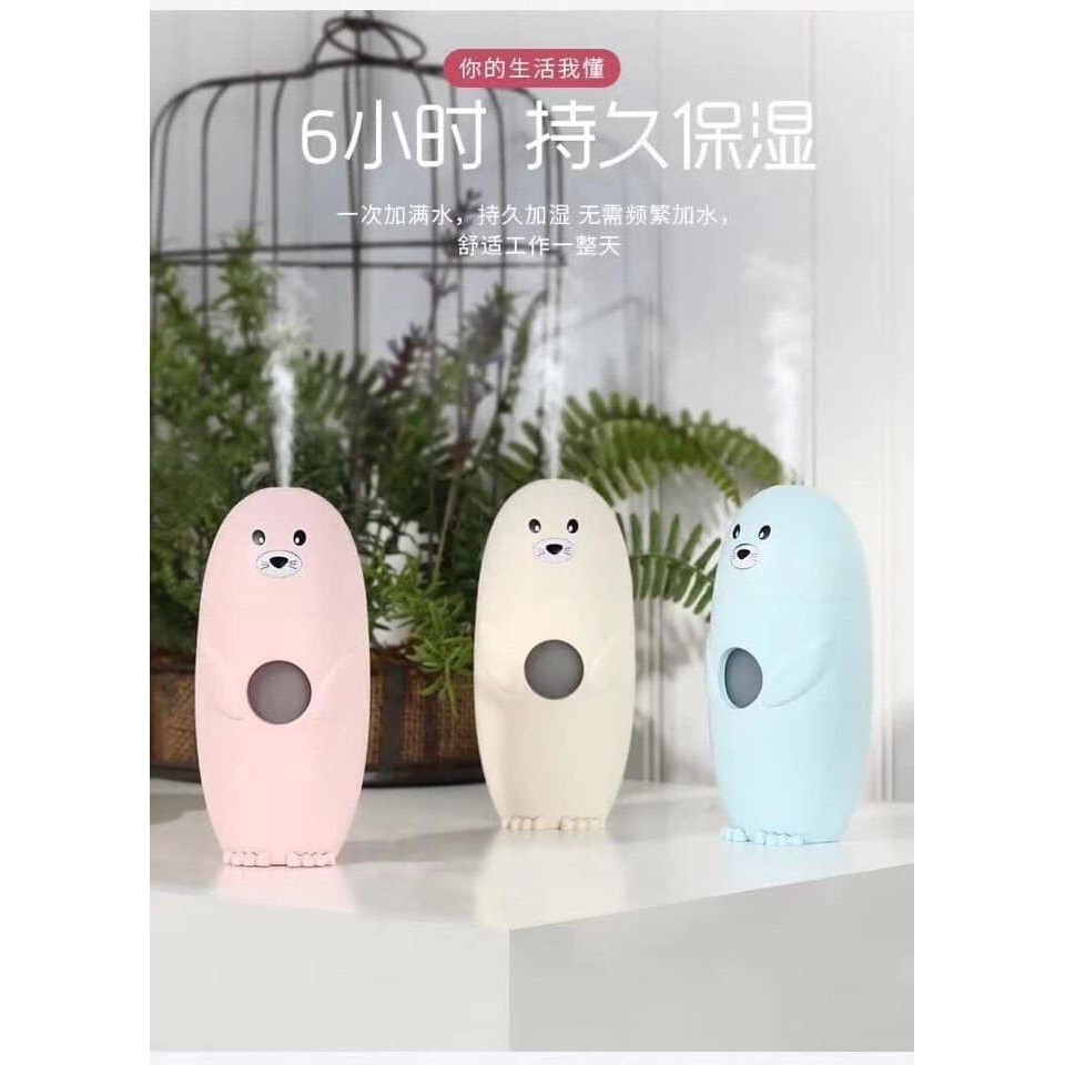 Phun sương tạo ẩm hình gấu ( màu ngẫu nhiên )