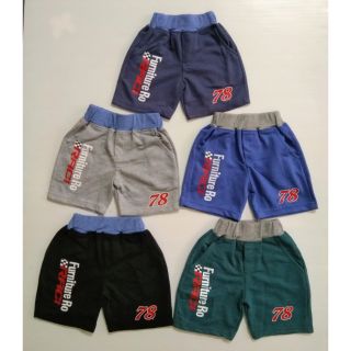 Set 7 quần đùi bé trai cotton da cá 10-30kg