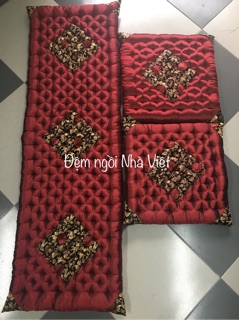Đệm ngồi bệt gấm dài