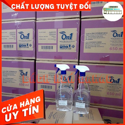 [Hàng Chính Hãng - FREESHIP] Dung Dịch Rửa Tay Khô On1 Hương Fresh Sakura 650ml