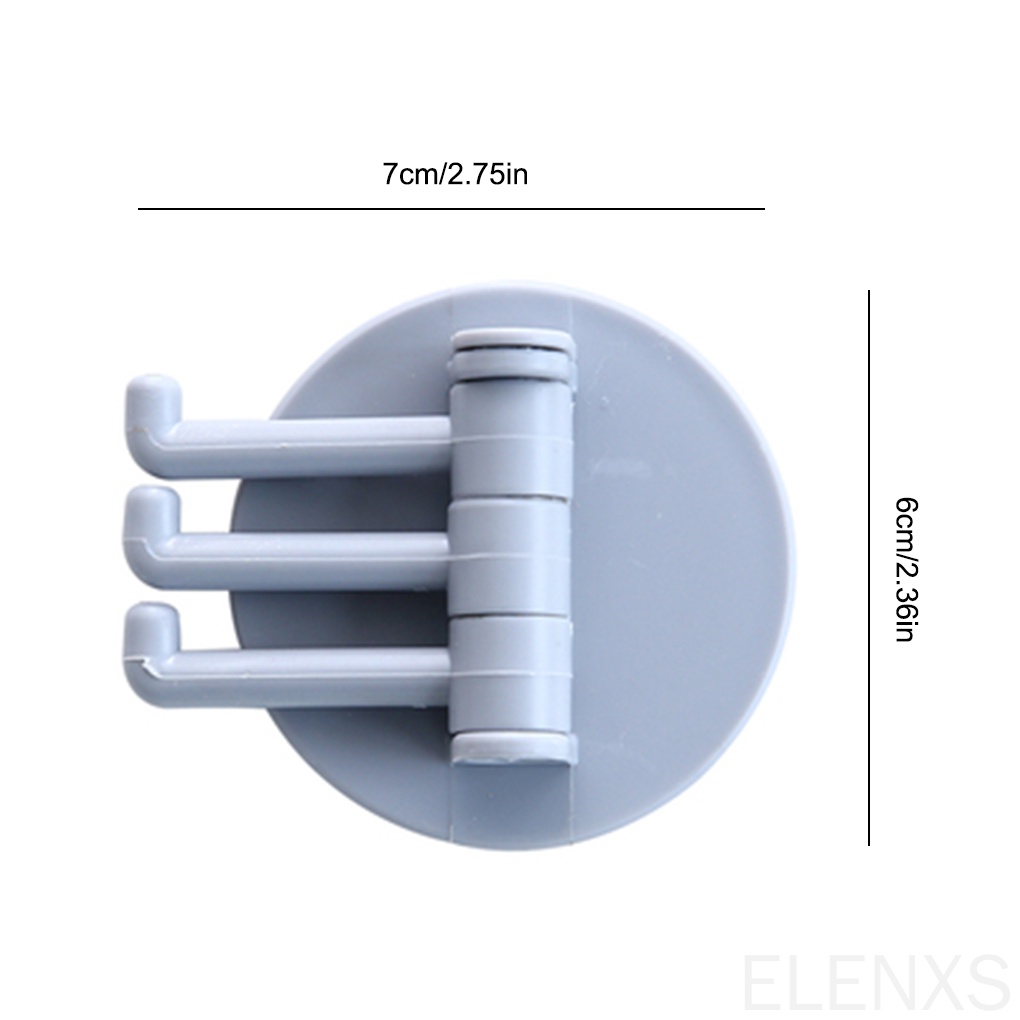 Set 5 móc treo đồ dán tường tự dính không đục lỗ có thể điều chỉnh cho nhà bếp