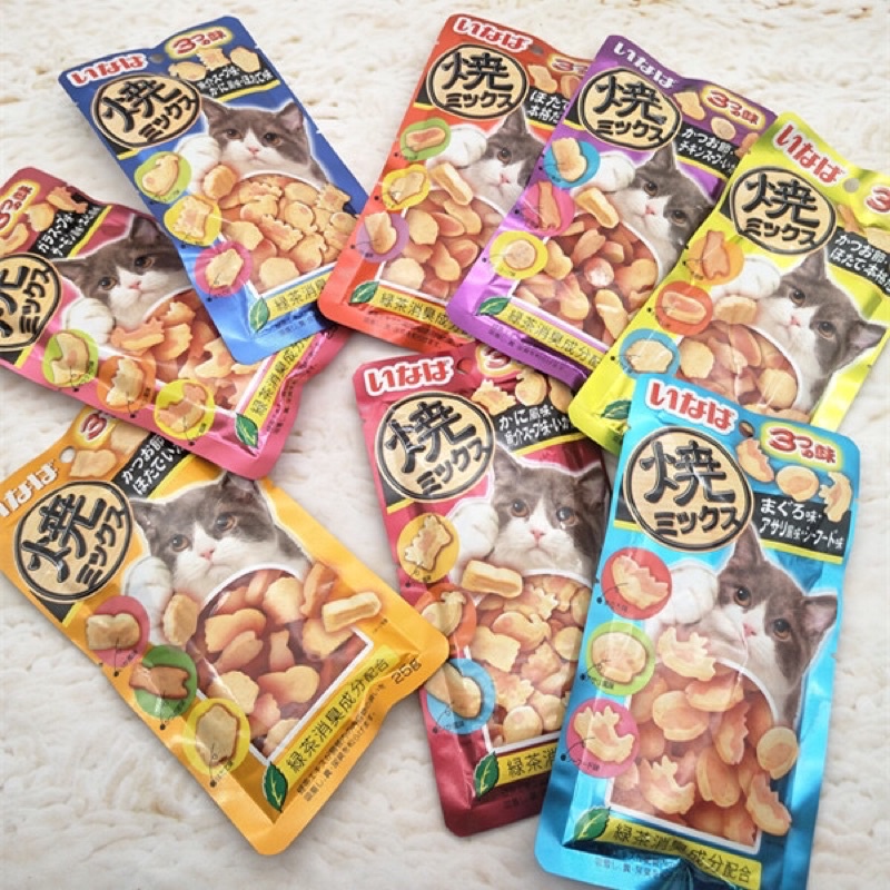 Bánh thưởng cho mèo Inaba 25g - Bánh thưởng Ciao Inaba