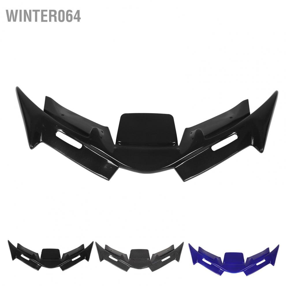 Xe máy Front Fairing Winglet ABS Cánh khí động học chống mài mòn Thay thế cho YZF R15 V4 2022 trở lên Winter064