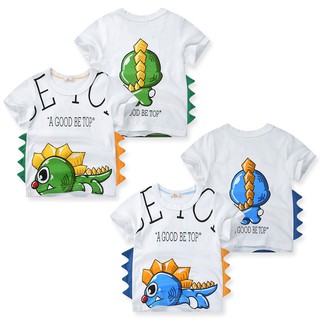Áo khủng long cho bé BETOP họa tiết đáng yêu chất cotton hàng xuất khẩu
