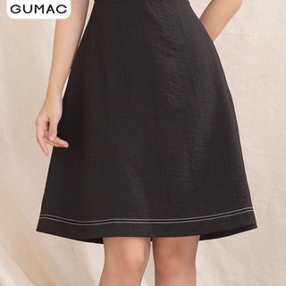 Đầm cổ V dằn chỉ DA1028 GUMAC