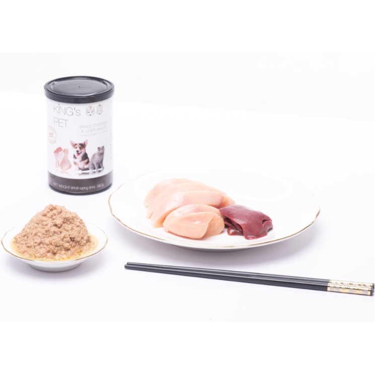 PATE LON KING PET CHO CHÓ MÈO - PATE TƯƠI KING'S PET 380G