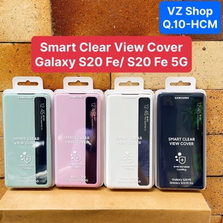 Chính hãng nguyên seal - Bao da Smart Clear View Cover cho điện thoại Samsung Galaxy S20 FE/ Galaxy S20 FE 5G