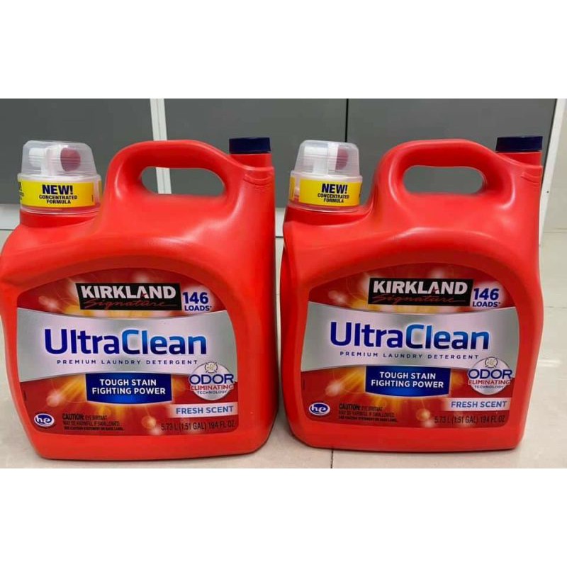 Nước giặt xả Kirkland Ultra Clean của Mỹ 5.73L