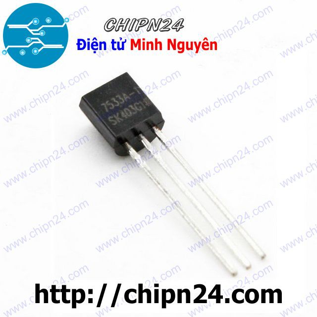 [4 CON] IC HT7533 TO-92 (7533A-1 7533 3.3V 100mA)
