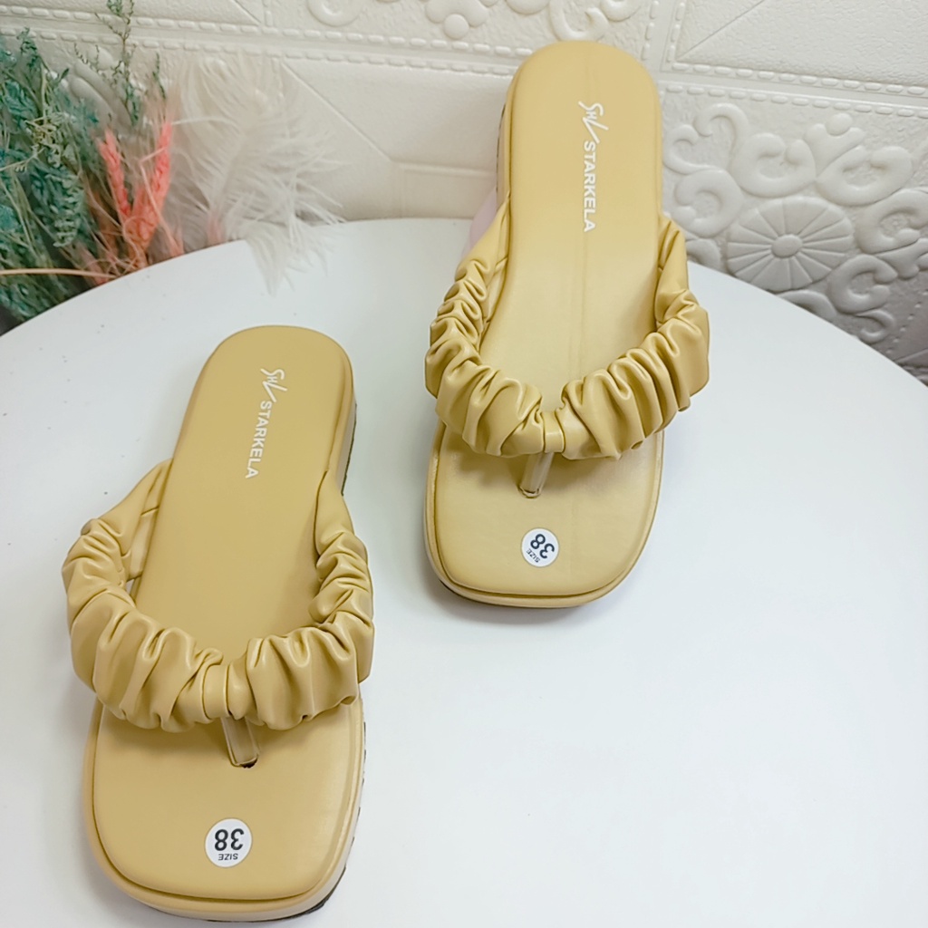 Dép nữ quai ngang bản rộng che khuyết điểm đế bánh mì 3 phân tôn dáng hottrend phong cách ulzzang mã DBM2 MINHTUYÉTHOES