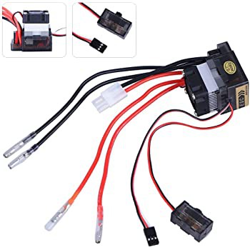 ESC Chổi than đôi 320A - Bộ điều tốc dùng cho cả cano và xe oto điều khiển từ xa, phù hợp pin NiMH/NiCd 6-12S, LiPo 2-4S