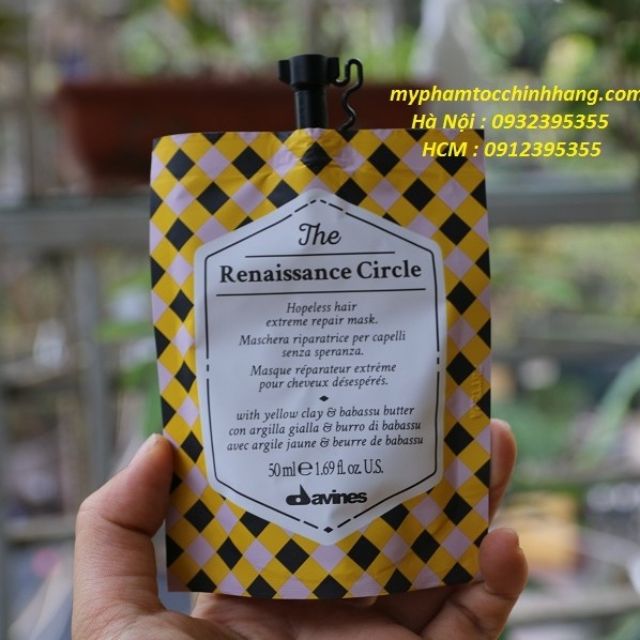 MẶT NẠ SIÊU PHỤC HỒI DAVINES THE RENAISSANCE CIRCLE 50ML