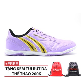 Giày đá banh Pan đế bằng Vigor zero S tím