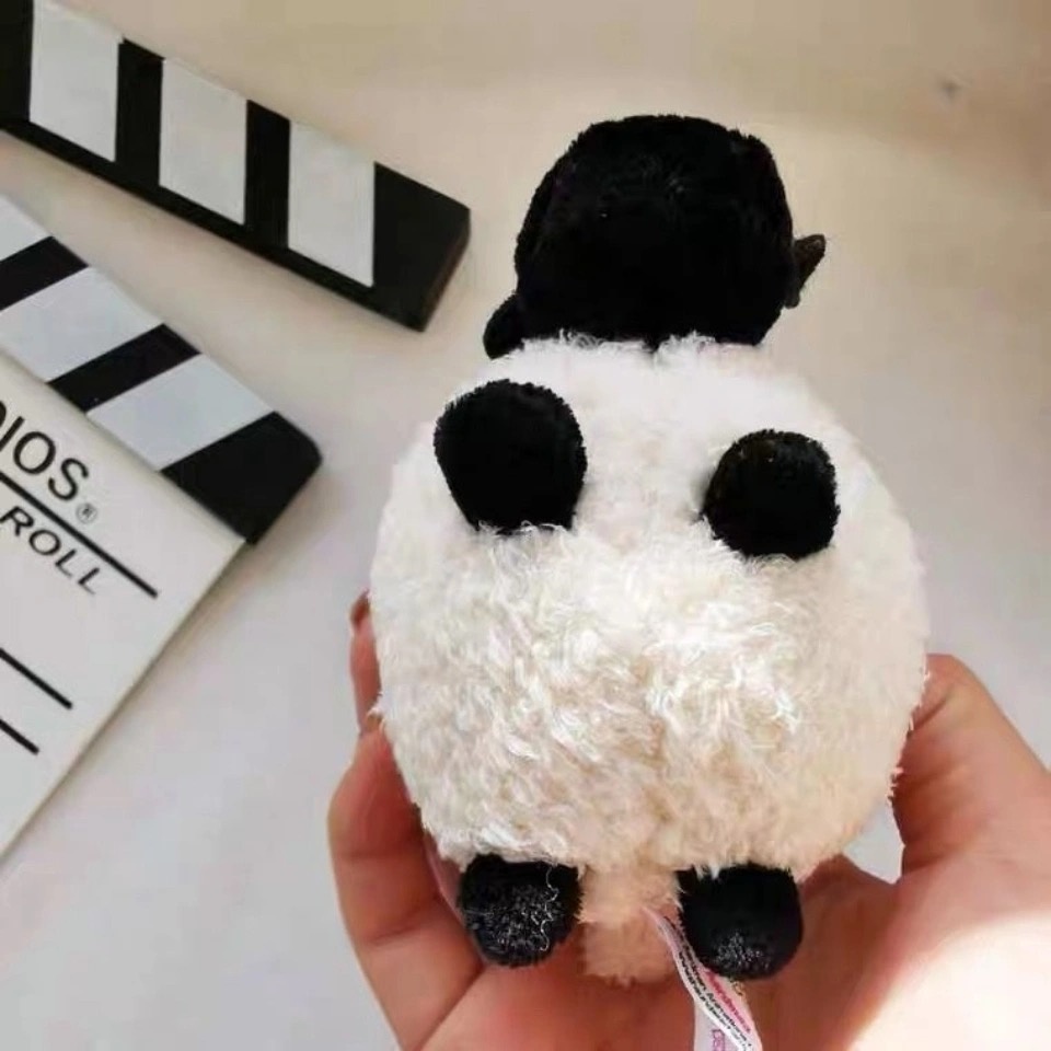 Móc khóa hình cừu nhồi bông mini dễ thương